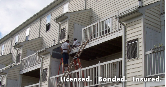 Licensed. Bonded. Insured.